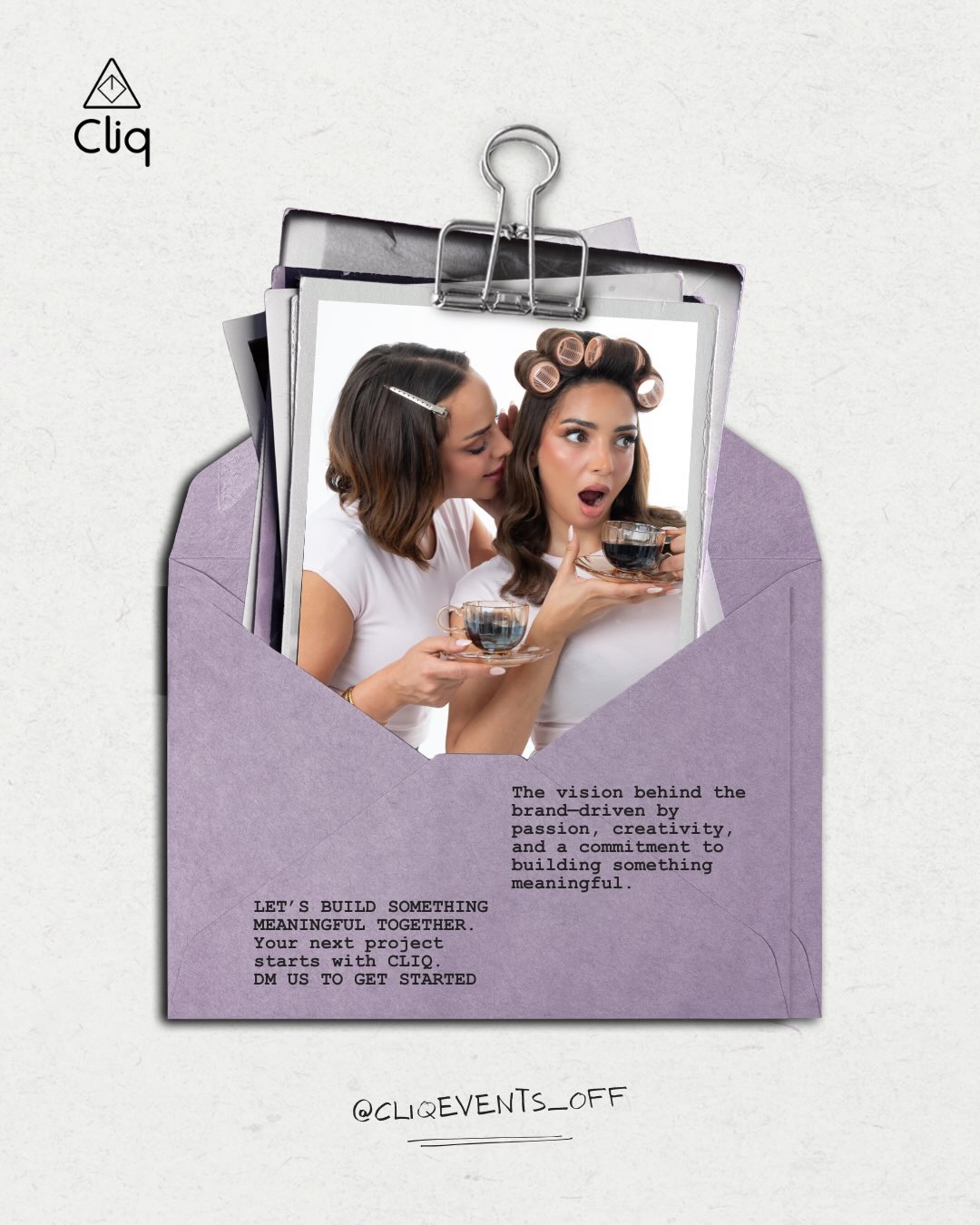 The Vision — CliQ — Direction artistique · Brand content